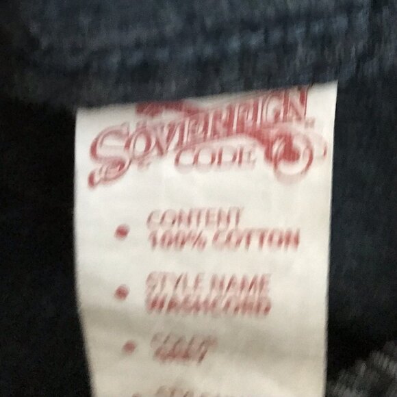 Sovereign Code Washed Gray Corduroy Down Long Sleeve Size Medium - Picture 6 of 6